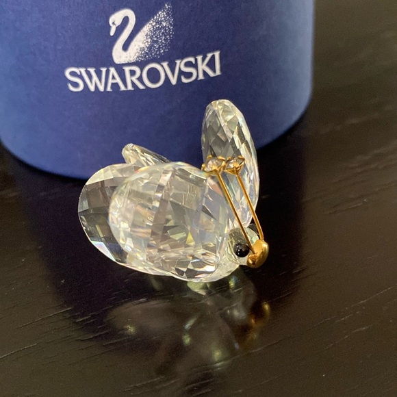Swarovski Other - Swarovski Crystal Butterfly Figurine Crystal Tips Gold Antenna